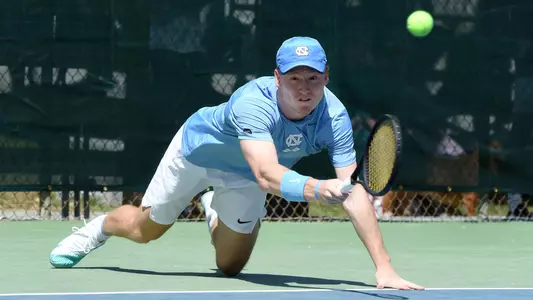 Mac Kiger University of North Carolina Men's Tennis v Georgia Tech Chapel Hill Tennis Club Chapel Hill, NC Sunday, April 3, 2022