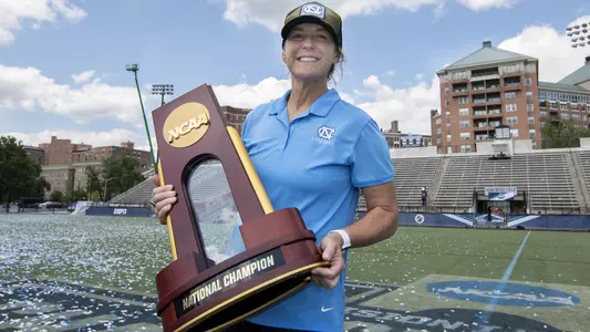 Jenny Levy, trophyUniversity of North Carolina Women's Lacrosse v Boston CollegeNational FinalJohns Hopkins UniversityHomewood FieldBaltimore, MDSunday, May 29, 2022