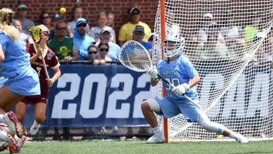 Taylor Moreno University of North Carolina Women's Lacrosse v Boston CollegeNational FinalJohns Hopkins UniversityHomewood FieldBaltimore, MDSunday, May 29, 2022