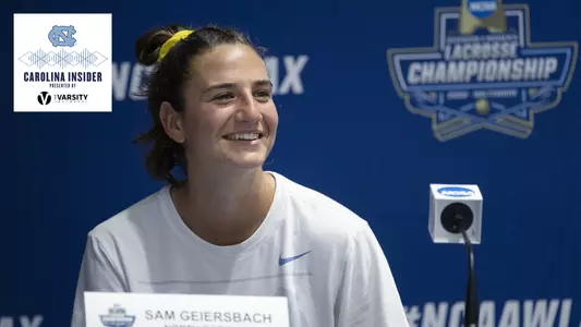 Carolina Insider Sam Geiersbach