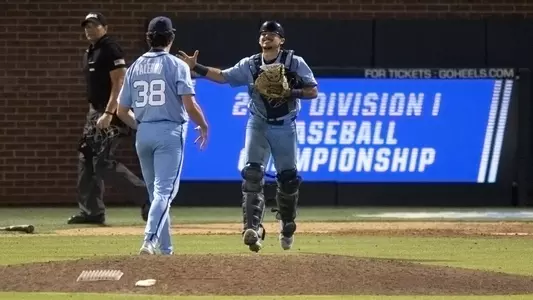 Tomas Frick, Davis Palermo University of North Carolina Baseball v VCU NCAA Tournament Boshamer Stadium Chapel Hill, NC Monday, June 6, 2022