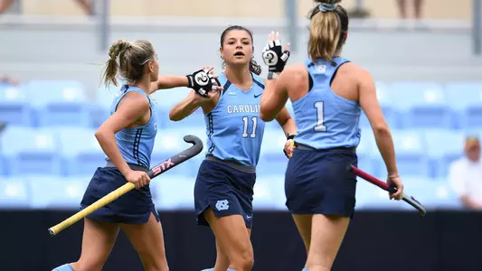 Romea Riccardo, Ashley Sessa, Erin Matson
University of North Carolina Field Hockey v Appalachian State
Karen Shelton Stadium
Chapel Hill, NC
Sunday, August 14, 2022