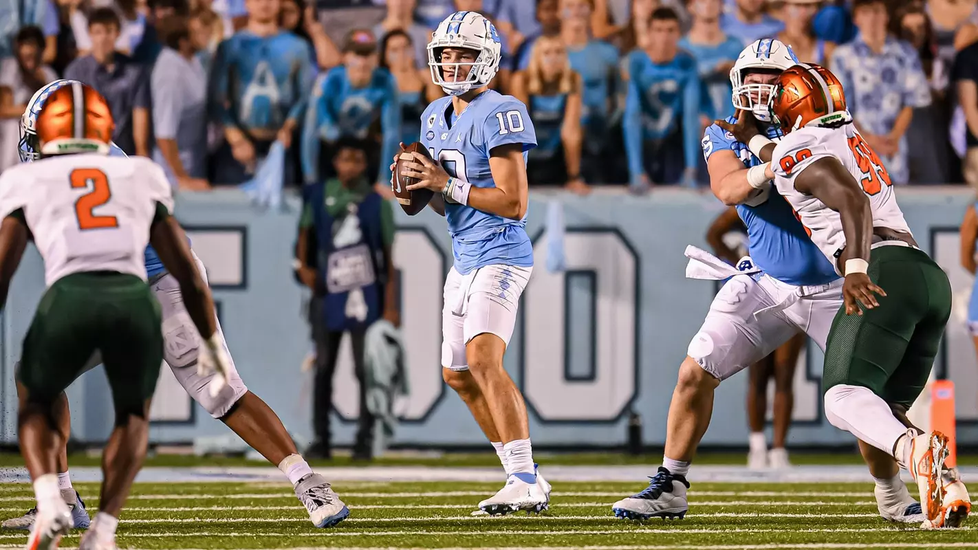Drake Maye University of North Carolina Football v Florida A&MKenan StadiumChapel Hill, NCSaturday, August 27, 2022