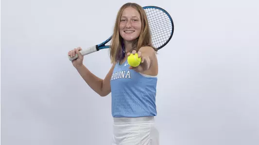 Reese Brantmeier
2022 portrait 
University of North Carolina Women's Tennis 
Media & Communications Center 
Chapel Hill, NC 
Monday August 22, 2022