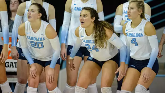 BenchUniversity of North Carolina Volleyball v South CarolinaCarmichael ArenaChapel Hill, NCFriday, September 2, 2022