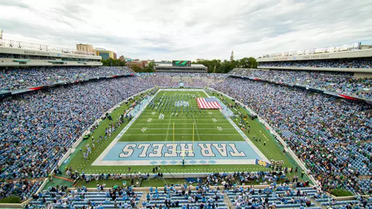 Kenan Stadium & National AnthemUniversity of North Carolina Football v Notre DameKenan StadiumChapel Hill, NCSaturday, September 24, 2022