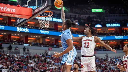 Armando Bacot dunk at Louisville