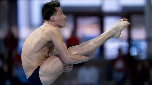 Anton Down-Jenkins University of North Carolina Diving v North Carolina State, Virginia 3-meter dive Koury Natatorium Chapel Hill, NC Friday, January 20, 2023