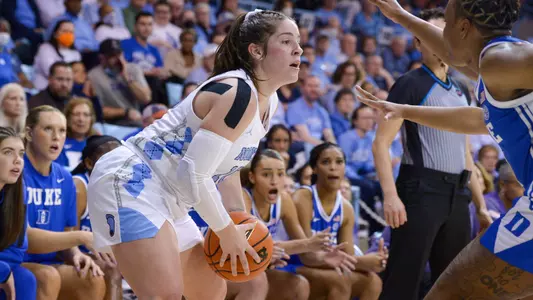 Eva Hodgson
University of North Carolina Women’s Basketball v Duke
Carmichael Arena
Chapel Hill, North Carolina
Thursday, January 19, 2023