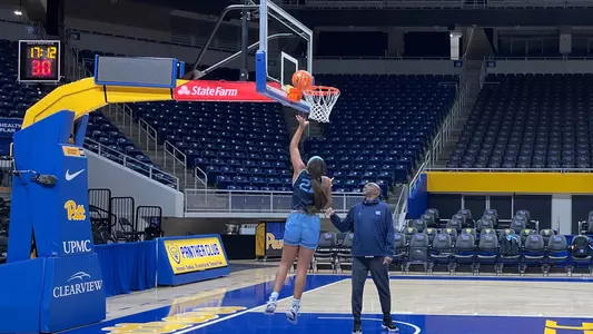Shootaround at Pitt