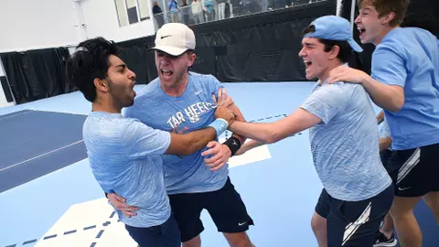 celebration
University of North Carolina Men's Tennis v Harvard
Cone-Kenfield Tennis Center
Chapel Hill, NC
Sunday, January 29, 2023