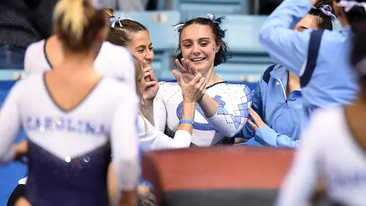 Paige Prejean 
vault 
University of North Carolina Gymnastics v Yale, University of Wisconsin-Stout 
Carmichael Arena 
Chapel Hill, NC 
Monday, January 23, 2023