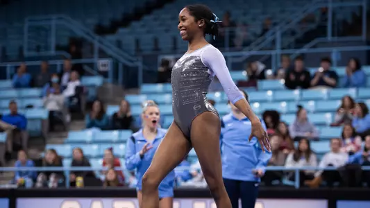 Kaya Forbes 
floor exercise  
University of North Carolina Gymnastics 
Blue-White meet 
Carmichael Arena 
Chapel Hill, NC 
Wednesday, December 14, 2022