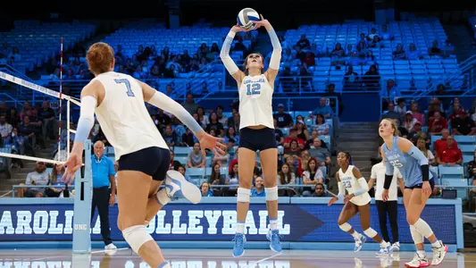 Anita Babic 
University of North Carolina Volleyball v Louisville 
Carmichael Arena 
Chapel Hill, NC 
Friday, October 6, 2023