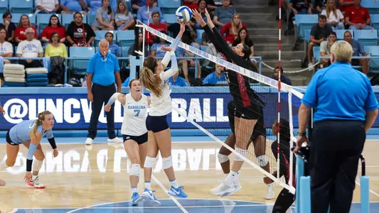 Anita Babic 
University of North Carolina Volleyball v Louisville 
Carmichael Arena 
Chapel Hill, NC 
Friday, October 6, 2023
