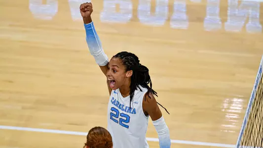 Safi Hampton   
University of North Carolina Volleyball v Louisville 
Carmichael Arena  
Chapel Hill, NC 
Friday, October 6, 2023