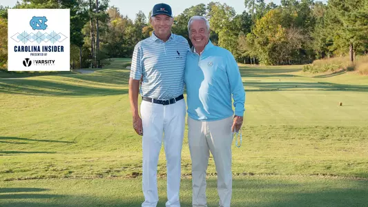 UNC alums Davis Love III and Roy Williams attended a dedication ceremony at the newly renovated Finley Golf Course on Thursday.