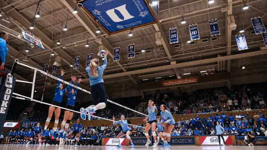 Mabrey Shaffmaster
University of North Carolina Volleyball v Duke
Cameron Indoor Stadium
Durham, NC
Wednesday, October 25, 2023