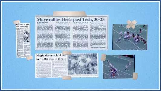 Extra Points graphic, Georgia Tech collage