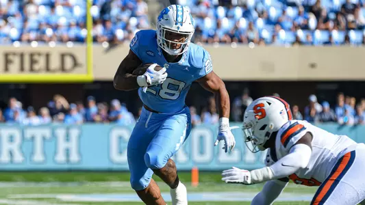 Omarion Hampton
University of North Carolina Football v Syracuse
Kenan Stadium
Chapel Hill, NC
Saturday, October 7, 2023