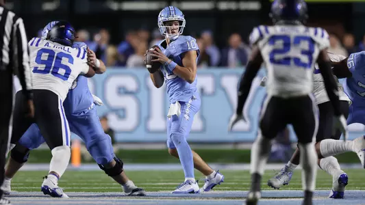 Drake Maye 
University of North Carolina Football v Duke 
Kenan Stadium 
Chapel Hill, NC 
Saturday, November 11, 2023