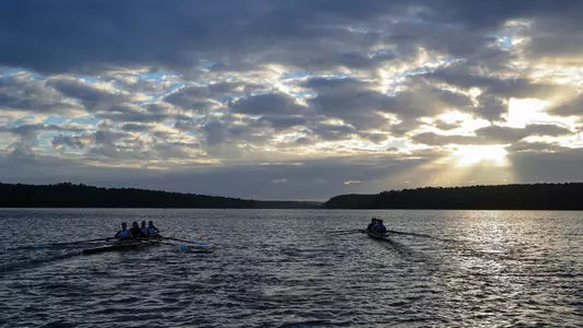 Rowing at Jordan Lake