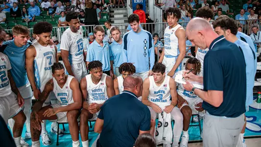 bench huddle timeout vs. UNI