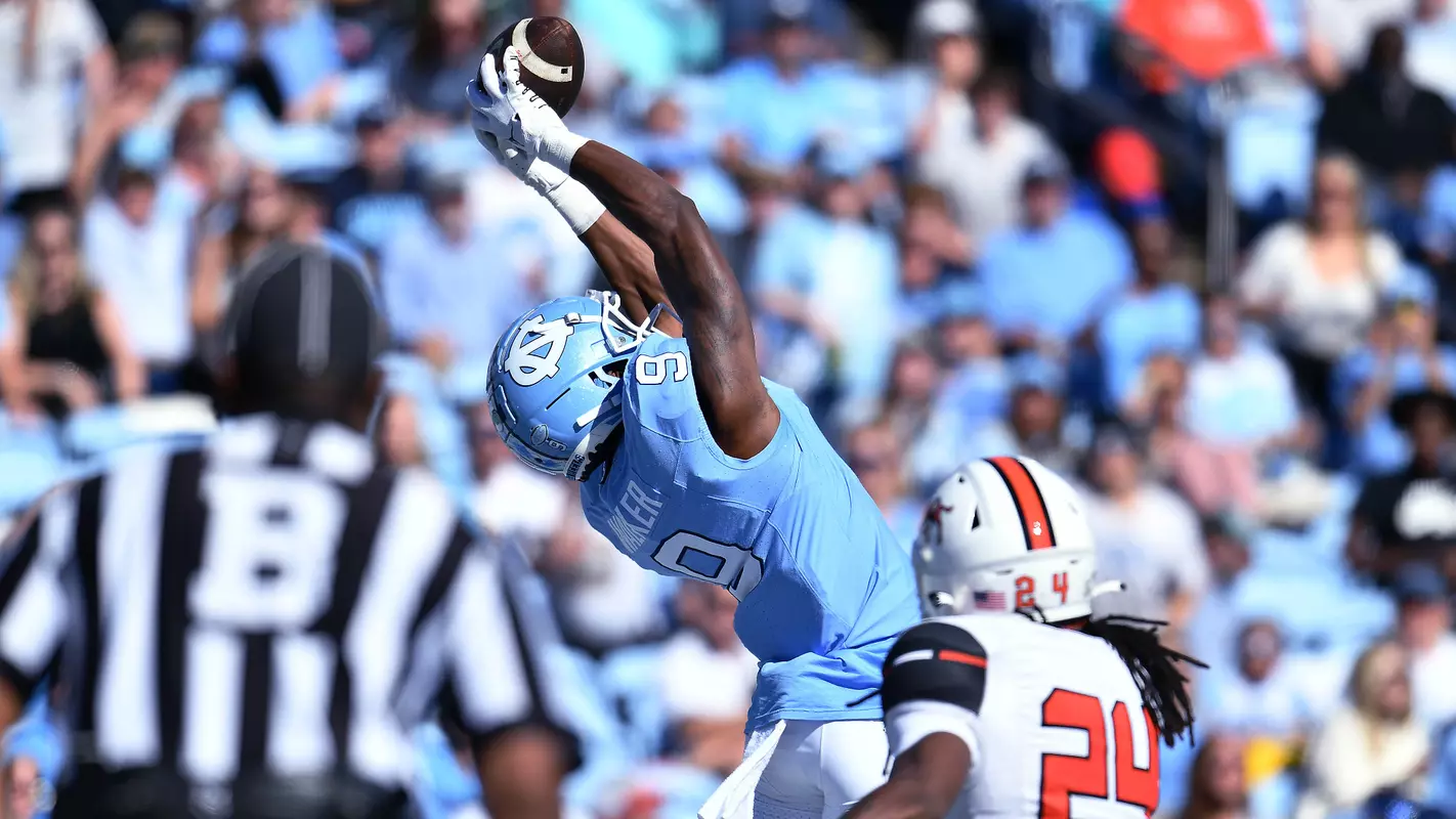 Devontez 'Tez' Walker University of North Carolina Football v Campbell Kenan Stadium Chapel Hill, NC Saturday, November 4, 2023