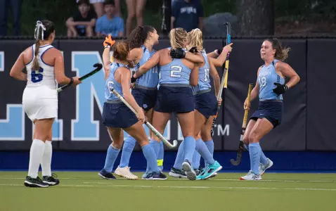 celebration 
University of North Carolina Field Hockey v Duke 
Karen Shelton Stadium 
Chapel Hill, NC 
Friday, October 27, 2023