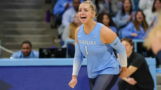 Zoe Behrendt              
University of North Carolina Volleyball v Duke 
Carmichael Arena 
Chapel Hill, NC 
Friday, November 24, 2023