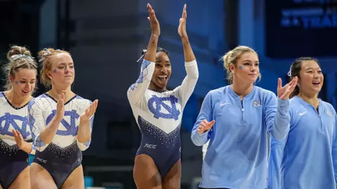 Kaya Forbes
University of North Carolina Women’s Gymnastics
Blue/White Exhibition
Carmichael Arena
Chapel Hill, NC
Sunday, December 3, 2021