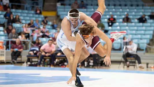 Lachlan McNeil 
141-pound bout 
University of North Carolina Wrestling v Virginia Tech 
Carmichael Arena 
Chapel Hill, NC  
Friday, February 10, 2023