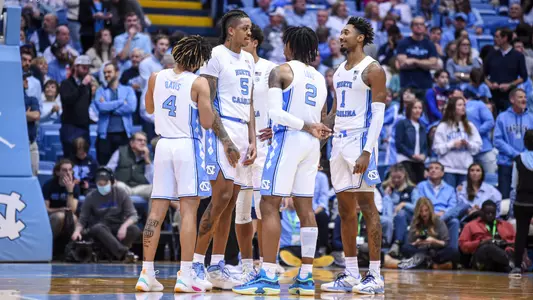 Huddle
University of North Carolina Men’s Basketball v Clemson
Dean E. Smith Center
Chapel Hill, NC
Saturday, February 11, 2023