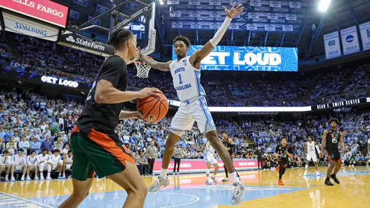 Leaky Black
University of North Carolina Men’s Basketball v Miami
Dean E. Smith Center
Chapel Hill, NC
Monday, February 13, 2023