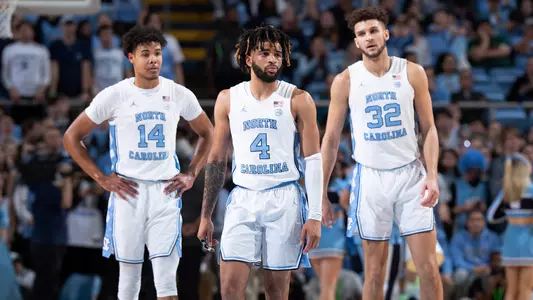 RJ Davis, Puff Johnson, Pete Nance
University of North Carolina Basketball v Miami
Dean E. Smith Center
Chapel Hill, NC
Monday, February 13, 2023
