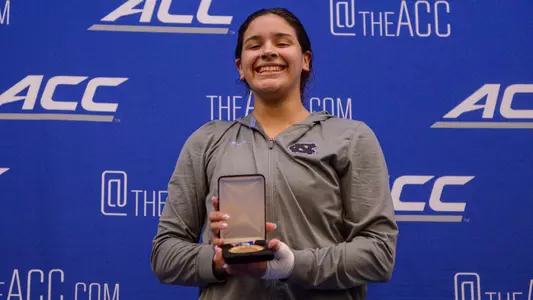 Aranza Vazquez
University of North Carolina Swimming and Diving ACC Championship
Greensboro Aquatic Center
Greensboro, NC 
Friday, February 17, 2023