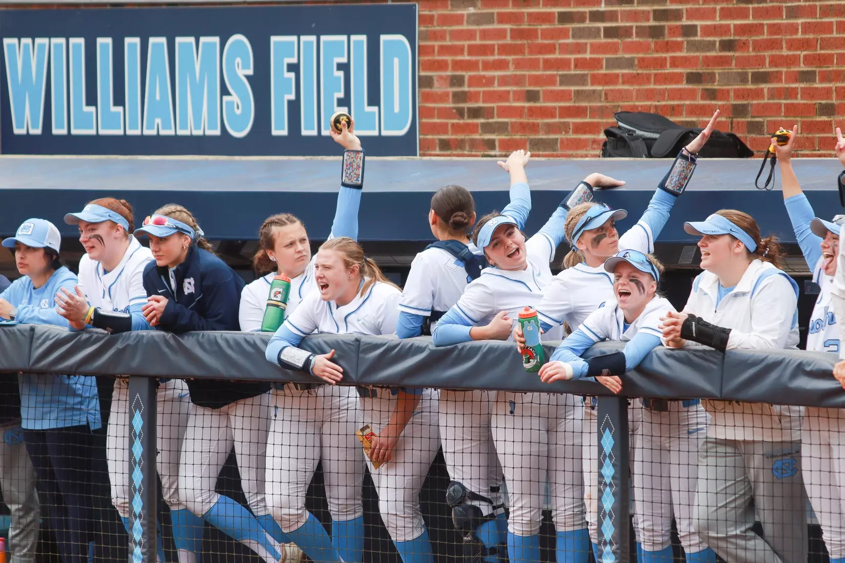 UNC SB Dugout