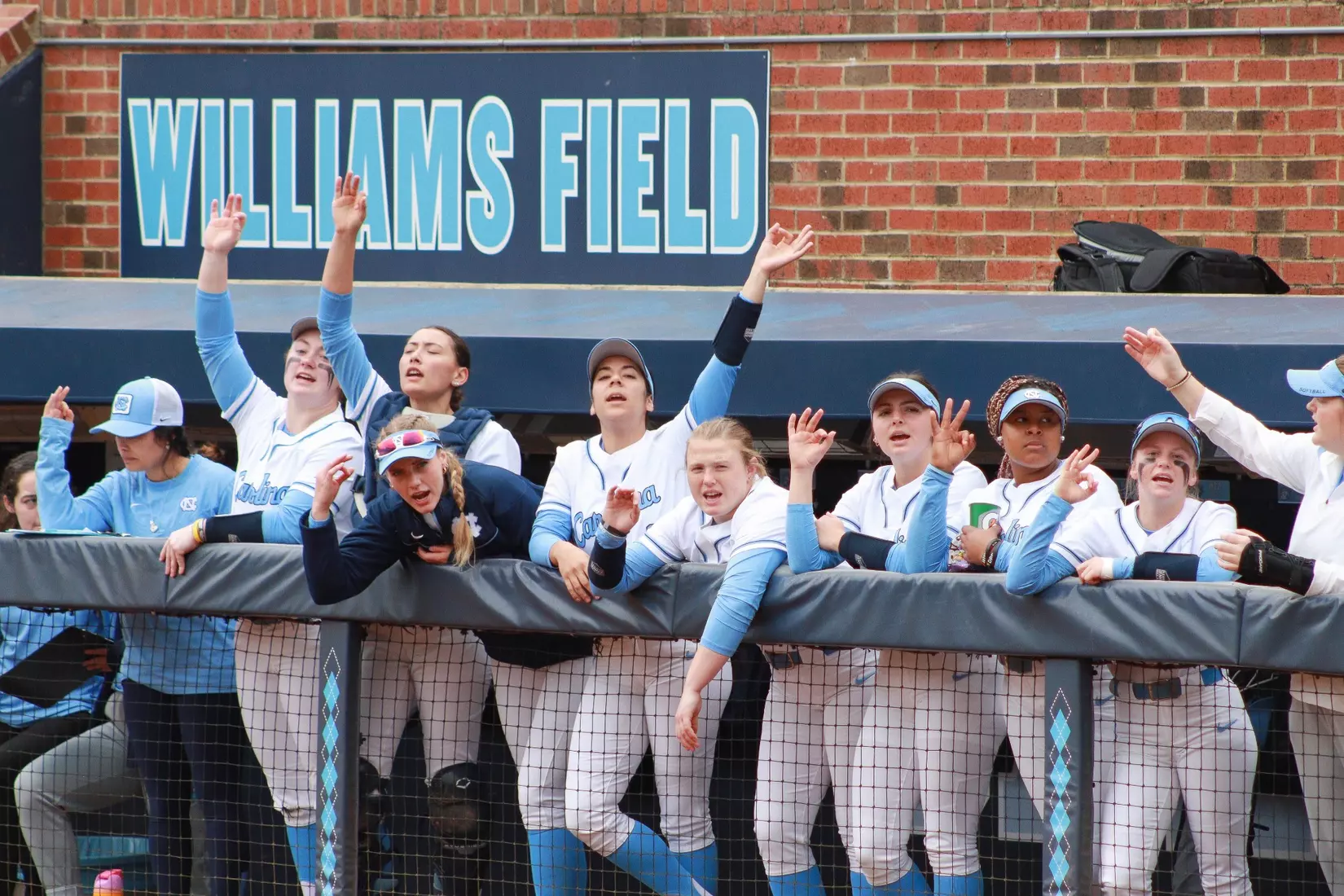 UNC SB Dugout