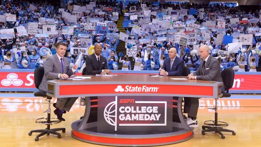 University of North Carolina College Gameday
Dean E. Smith Center
Chapel Hill, NC
Saturday, February 5, 2022