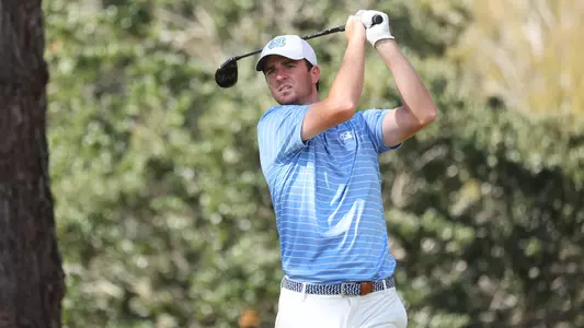 Wilmington, NC – Oct 21: NCAA Men's Golf - The Williams Cup Presented by STITCH Golf Day 1 at Eagle Point Golf Club in Wilmington, NC on October 21, 2022. (Credit: Andy Mead/YCJ)
