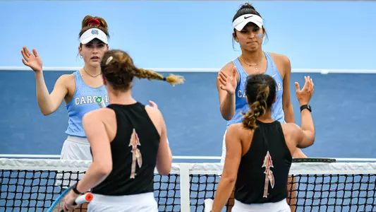 Carson Tanguilig & Fiona Crawley           
University of North Carolina Women’s Tennis v Florida State   
Cone-Kenfield Tennis Center  
Chapel Hill, NC   
Friday, March 31, 2023
