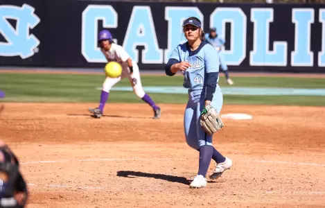 Chapel Hill, NC Ð Mar 4: NCAA Softball - James Madison at North Carolina at Anderson Stadium in Chapel Hill, NC on March 4, 2023. (Credit: Andy Mead/UNC Athletics)