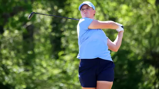 Megan Streicher
Greensboro, NC – Apr 13: NCAA Women's Golf - ACC Women’s Golf Championship - Day 1 at Sedgefield Country Club in Greensboro, NC on April 13, 2023. (Credit: Andy Mead/YCJ)