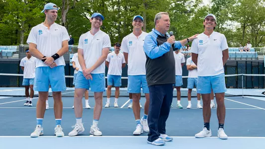 2023 Seniors 
University of North Carolina Men's Tennis v Miami 
Chewning Tennis Center 
Chapel Hill, NC 
Sunday, April 16, 2023