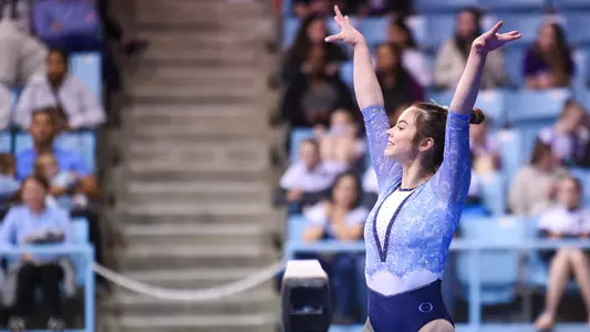 Gwen Fink 
Beam
University of North Carolina Gymnastics v George Washington
Carmichael Arena
Chapel Hill, NC 
Saturday, January 28, 2023