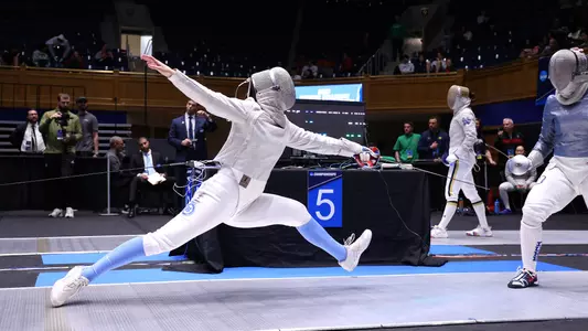 Sophia Kovacs
University of North Carolina Fencing
NCAA Championships
Cameron Indoor Stadium
Durham, NC
Thursday, March 23,2023