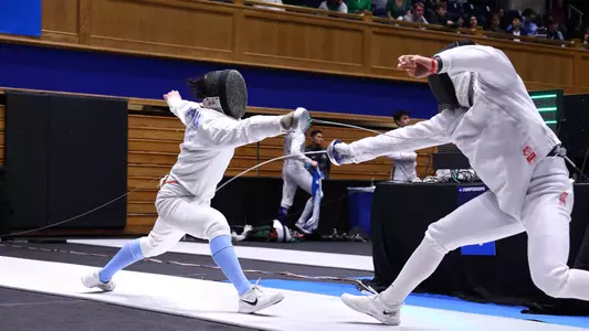 Eli Lippman
University of North Carolina Fencing
NCAA Championships
Cameron Indoor Stadium
Durham, NC
Thursday, March 23,2023