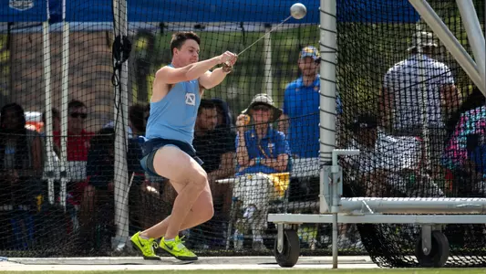 James Joycey 
hammer throw 
University of North Carolina Track and Field 
Duke Invitational 
Morris Williams Stadium 
Durham, NC 
Thursday, April 6, 2023