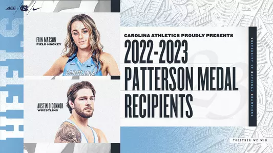 2023 Patterson Medal winners graphic Matson, O'Connor