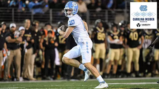 Drake Maye
University of North Carolina Football v Wake Forest
Truist Field
Winston-Salem, NC
Saturday, November 12, 2021
